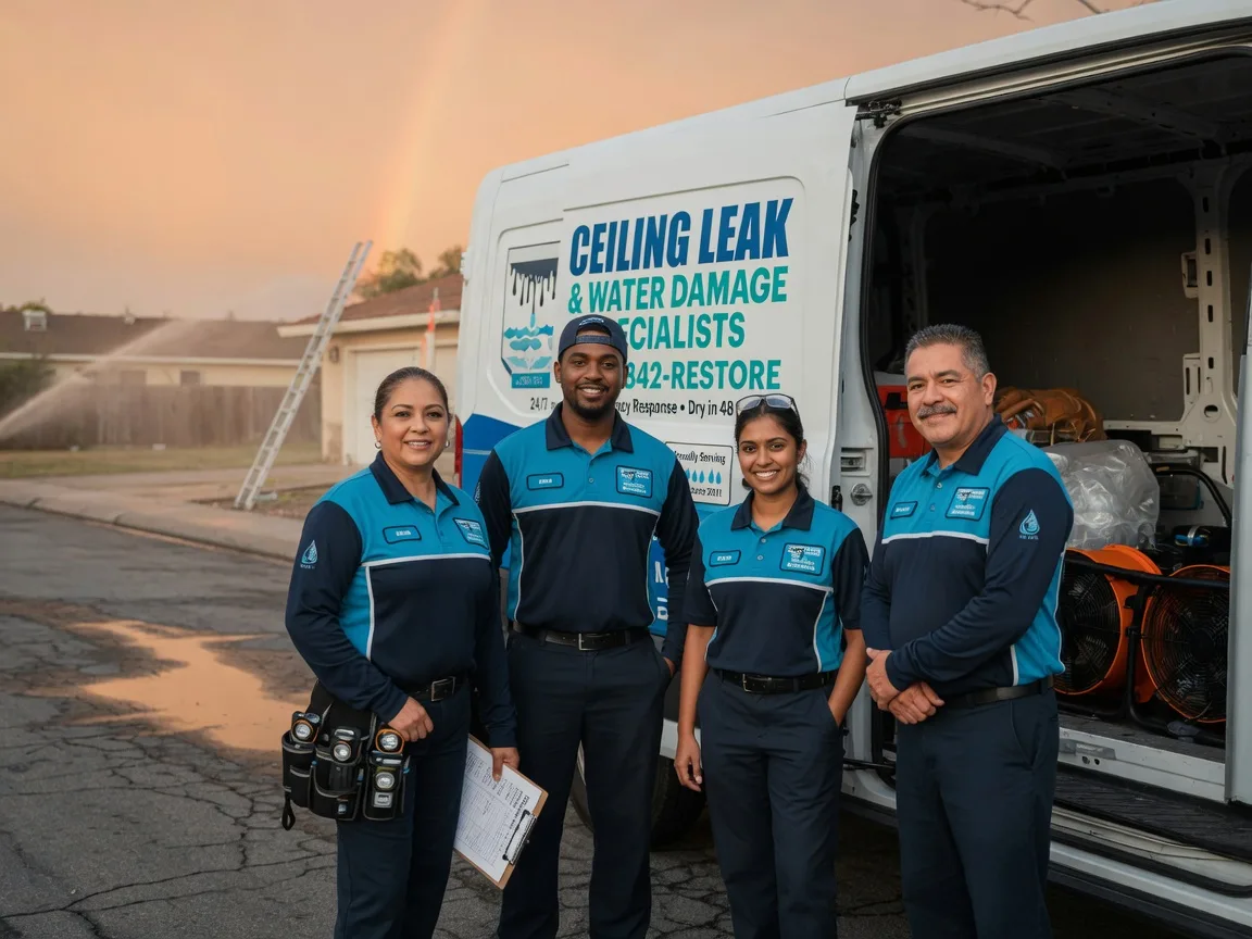 Ceiling Leak Cleanup company in Archbald, PA